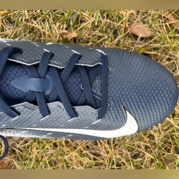New 12-16 Nike Vapor Untouchable Pro TD 3 Football Cleats Navy Blue AO3021-102 - Picture 9 of 15